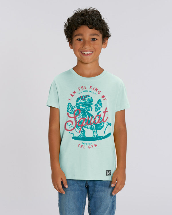 Kids 'King of Squat' t-shirt